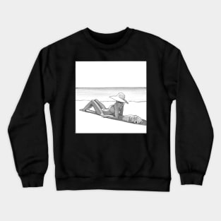 Beach Nap Crewneck Sweatshirt